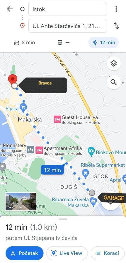 City Center Apartment Bravos Makarska Zewnętrze zdjęcie